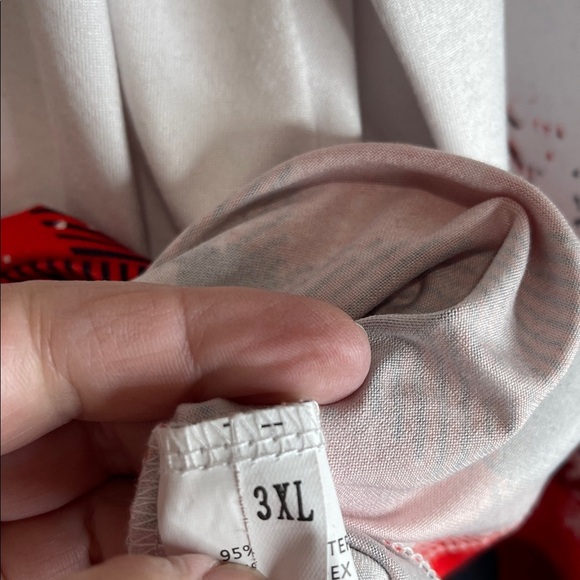 Amazon Snowman Graphic Baby It’s Cold Outside Top Red Black Buffalo Check 3X - Picture 7 of 12